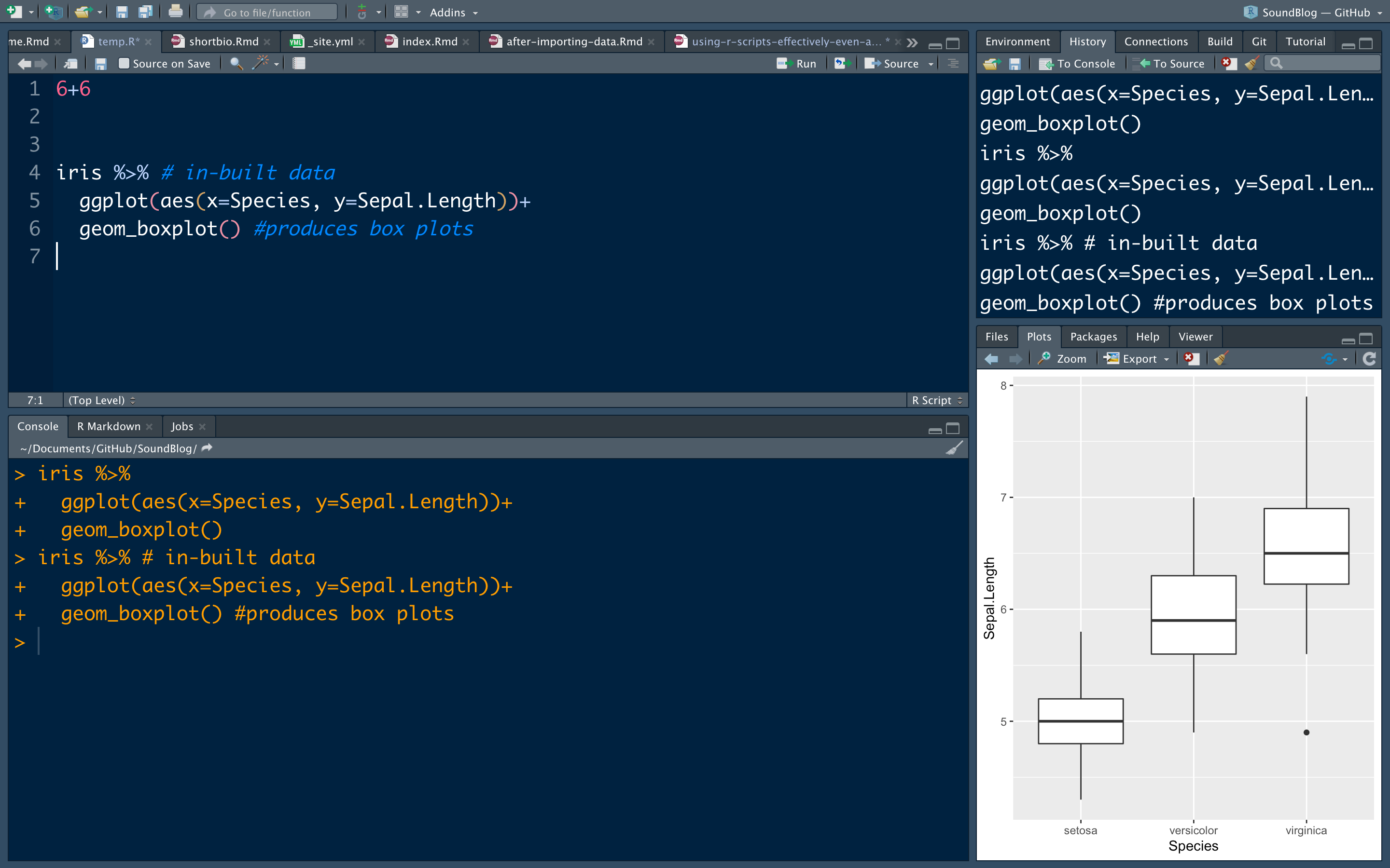 Adding comments after # symbol is an important step as a beginner